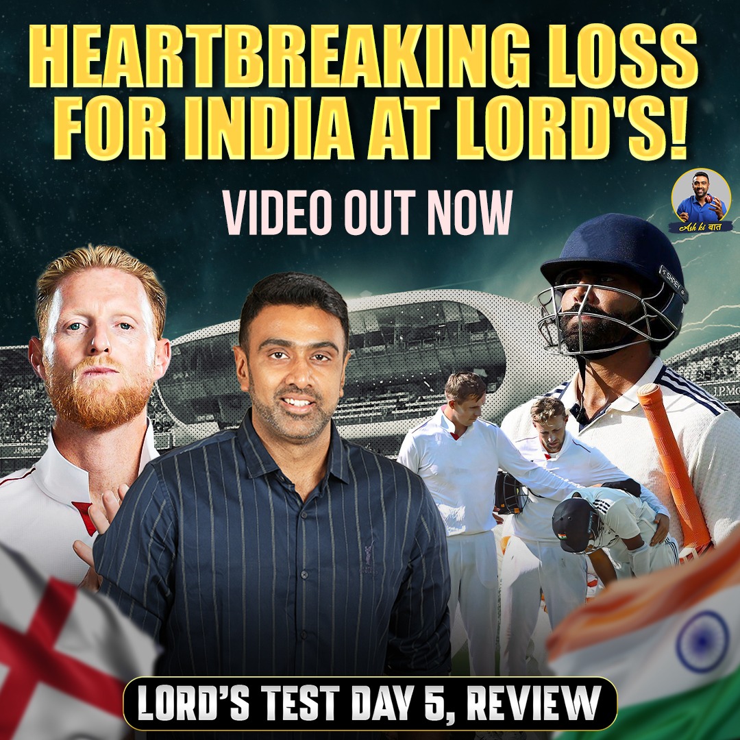 crikipidea's tweet image. Lord's test review out on Ash ki baat.
youtu.be/_3FkfvN3EZU?si…