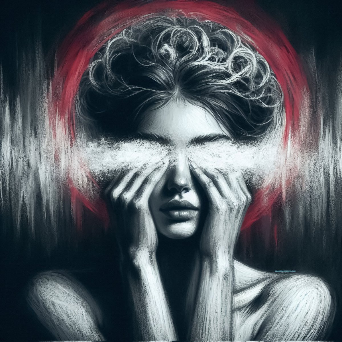 Good morning artists and collectors😉☀️

Please quote with your favourite piece on Tezos

#TEZOSTUESDAY

"White noise" <a href="/objktcom/">objkt</a>