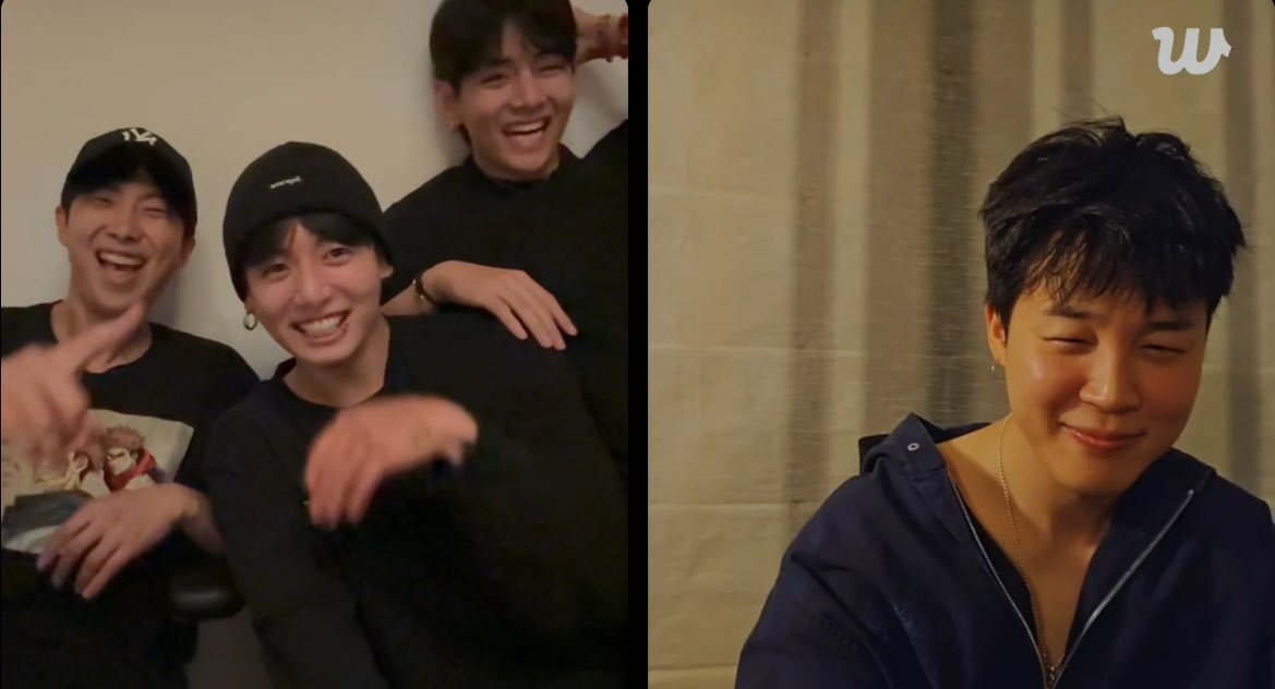 yejunified's tweet image. not them teasing jimin and laughing 😭😂😂😂