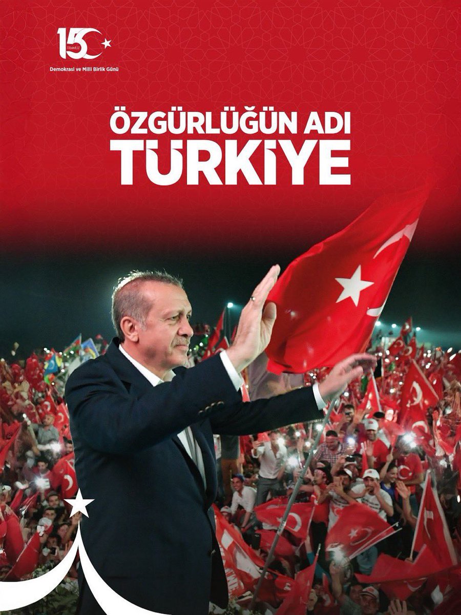 Darbeye direnmek, millete sadakatti. 
O gece, halkıyla bütünleşen lideriyle Türkiye dimdik ayaktaydı.

Cumhurbaşkanımız <a href="/RTErdogan/">Recep Tayyip Erdoğan</a>’ın “milletimi meydanlara çağırıyorum” sözü tarihin seyrini değiştirdi.

#ZaferinAdıTürkiye
#15TemmuzDestanı