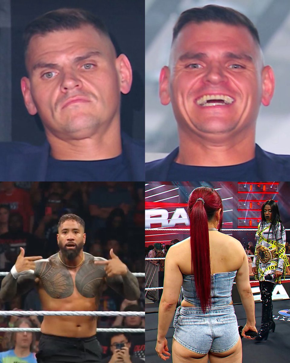 SmackWrestling's tweet image. Mi cara cuando veo a Jey Uso / Mi cara cuando veo a IYO SKY.
#WWERaw