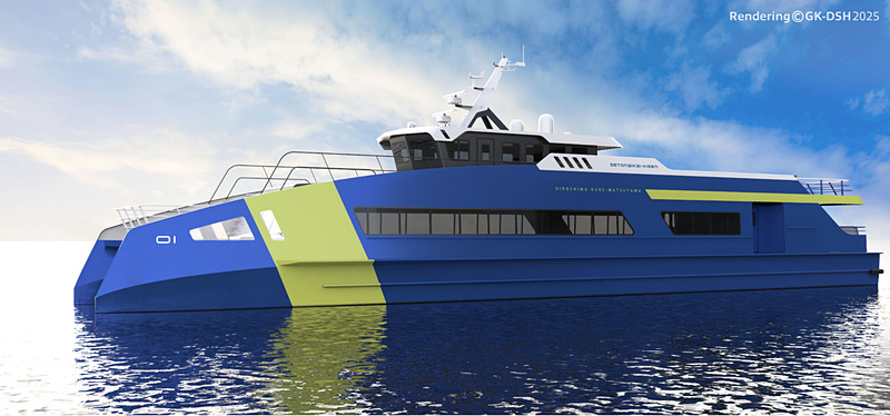 広島・呉～松山航路に新造高速船「リニアジェット（仮称）」2026年4月導入へ。瀬戸内海汽船初、船名を一般公募 travel.watch.impress.co.jp/docs/news/2031… #瀬戸内海汽船 #新造高速船 #リニアジェット