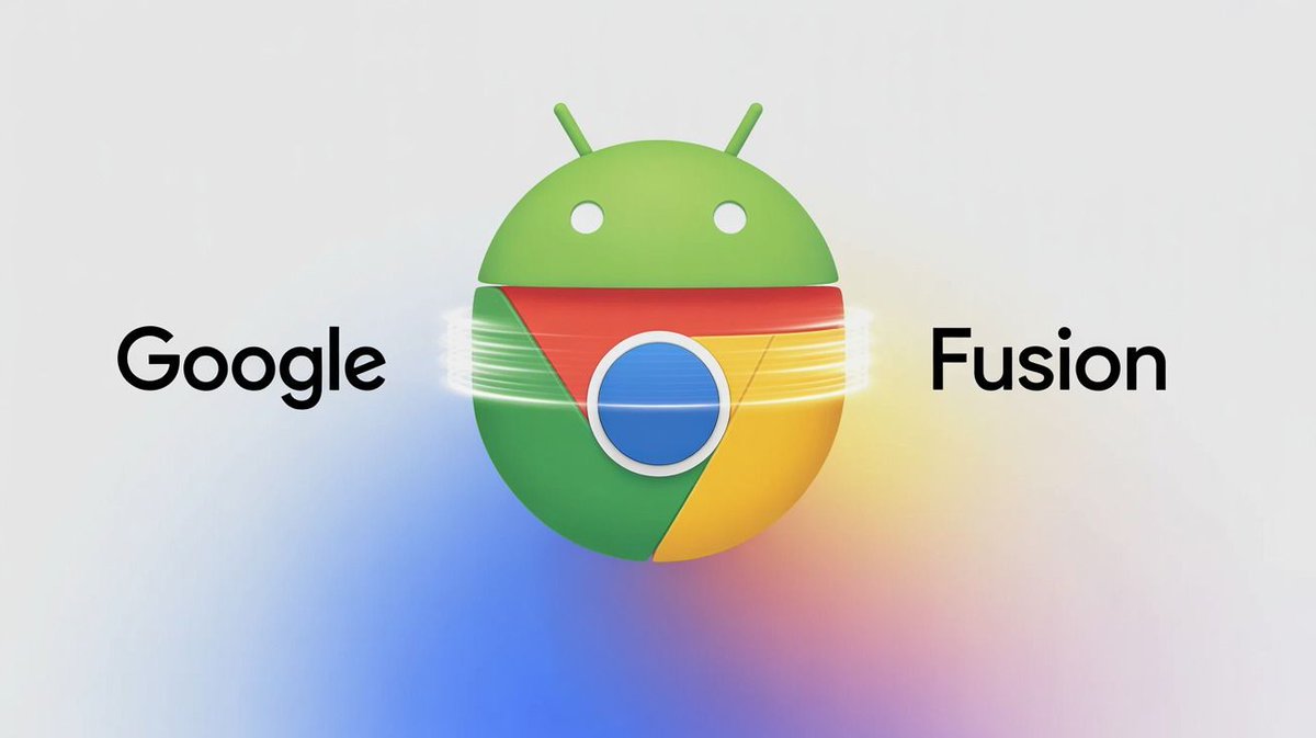BlogNT's tweet image. 🤯💻 Google va fusionner Android et ChromeOS ! Vers une plateforme UNIQUE pour concurrencer l&apos;iPad. Le futur de l&apos;ordinateur portable et de la tablette est en marche ! 🔥👇

blog-nouvelles-technologies.fr/334020/google-…

#Android #ChromeOS #FusionOS #Google #iPadKiller #Tech #Révolution