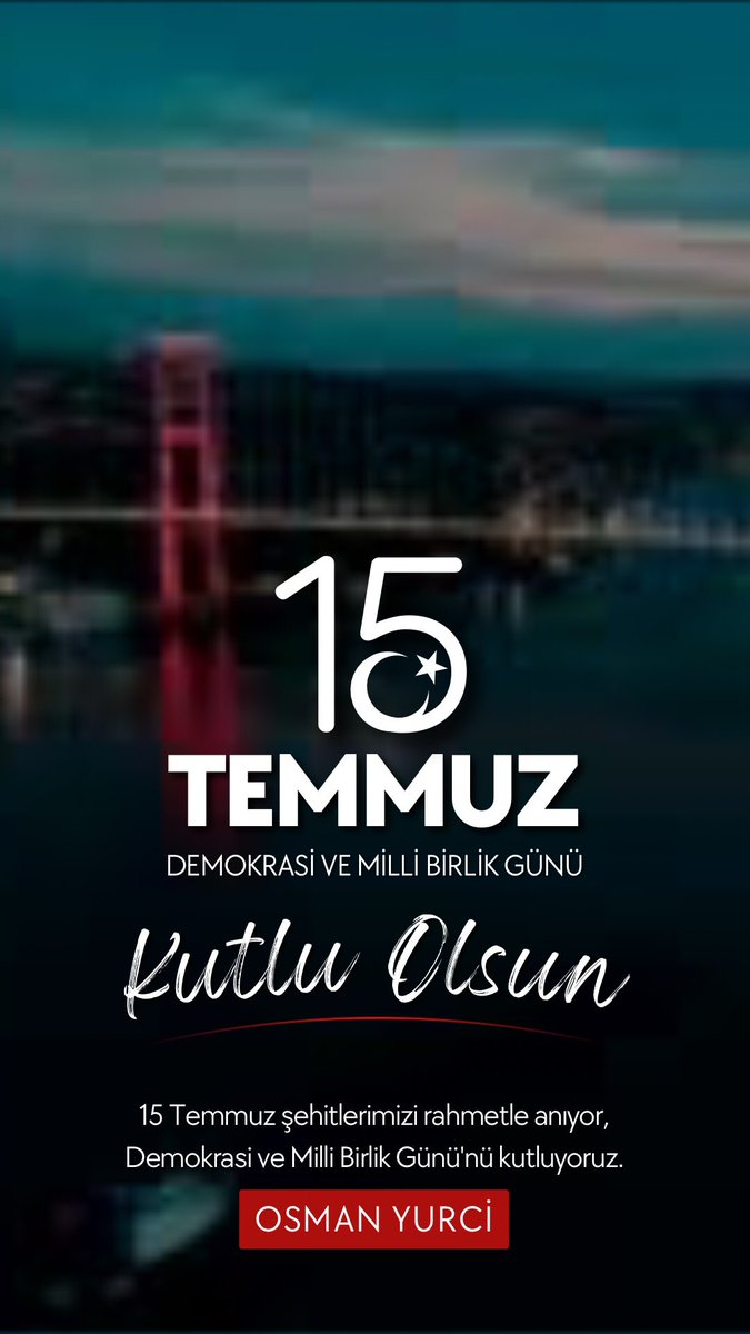 Öyle bir millet ki,
Düşman hangi yönden gelirse gelsin,
Bayrağa bürünür, geçirmez hainleri!

Şehitlerimize rahmet, gazilerimize minnetle…  
#15TemmuzDemokrasiveMilliBirlikGünü 
#ZaferinAdıTürkiye🇹🇷🇹🇷🇹🇷