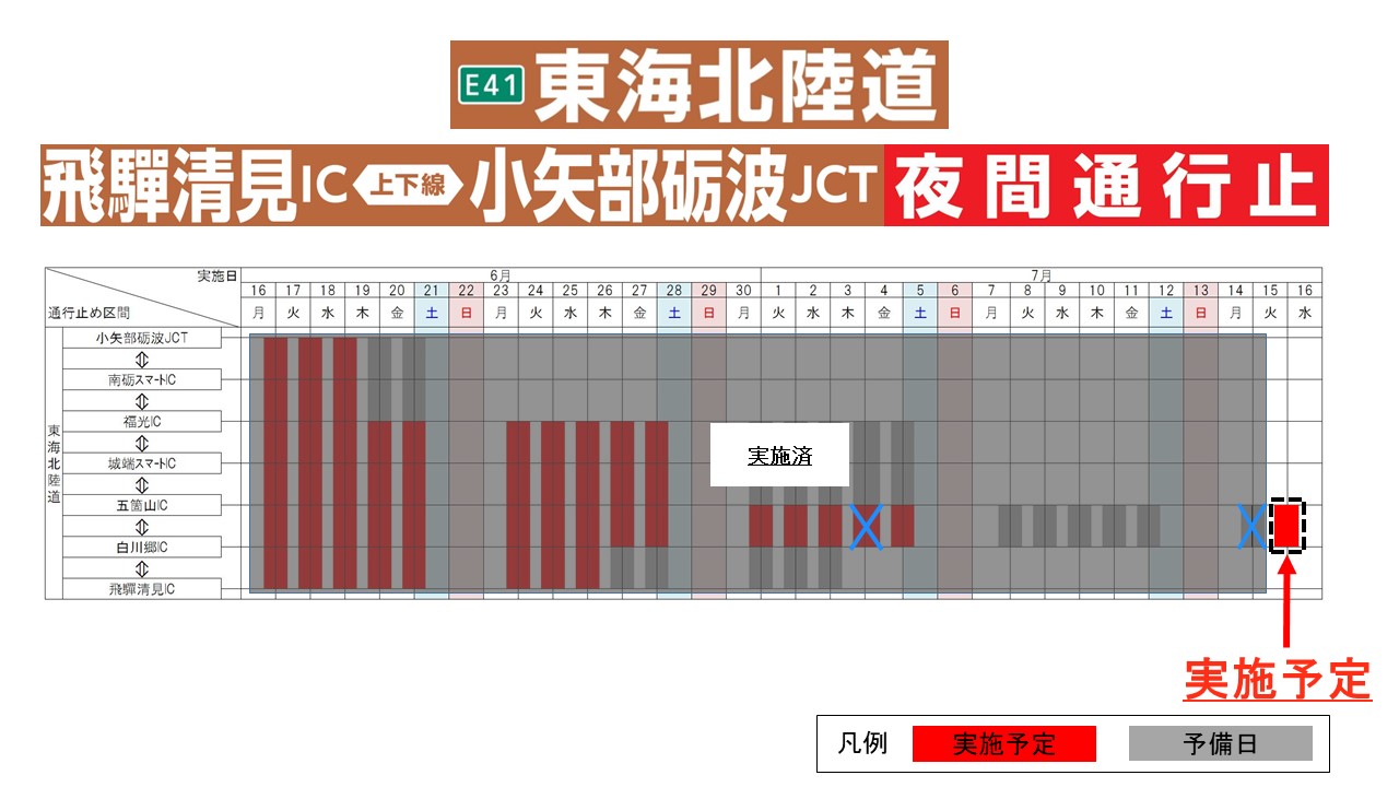 NEXCO中日本 金沢支社 on X: 
