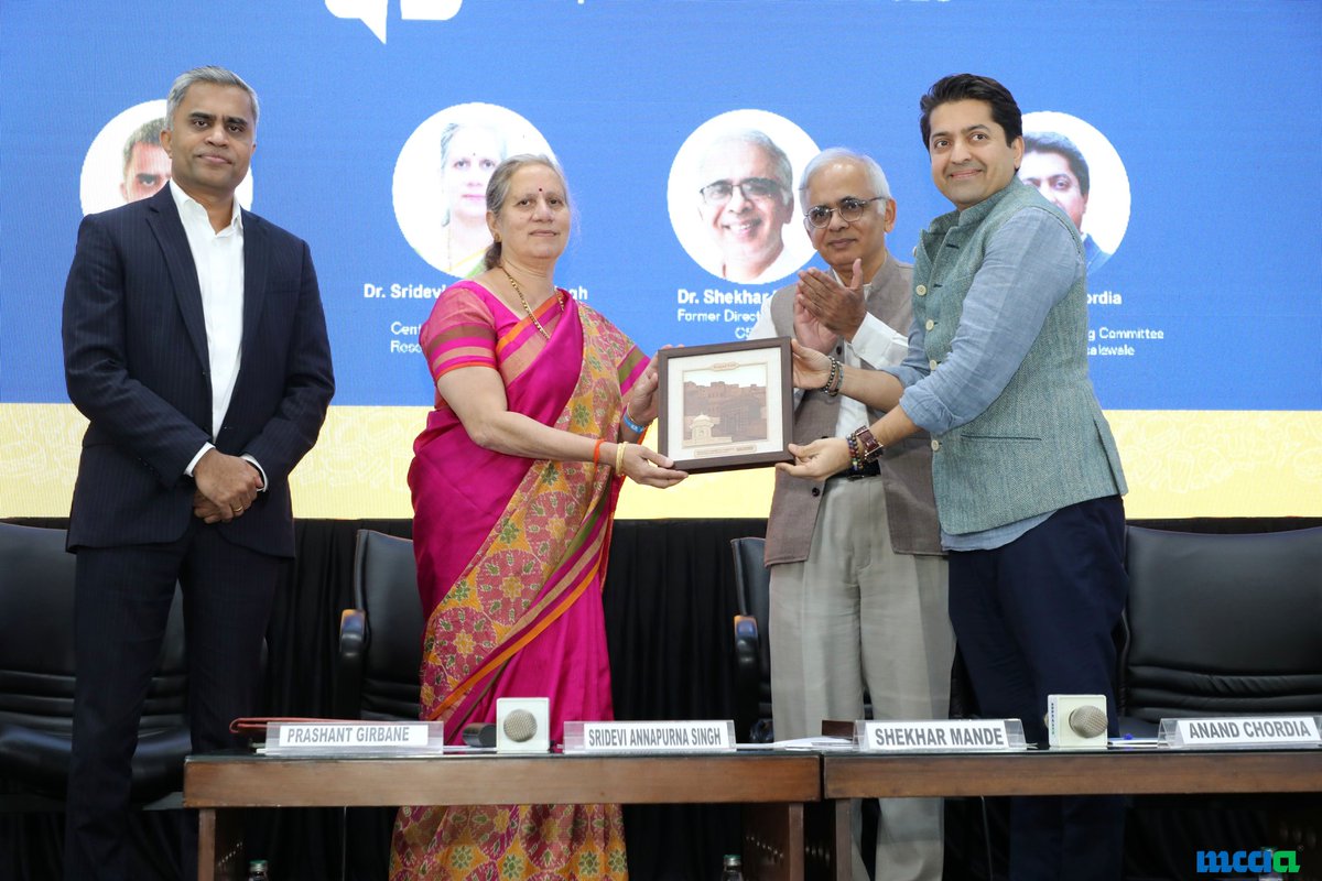 MCCIA_Pune's tweet image. Maharashtra is an important contributor to the overall food production in India, covering a total of 13% of total food production in India. In Maharashtra, Pune belt contributes the highest production rate.
In view of this, Today at, MCCIA we are hosting CSIR-CFTRI Food…