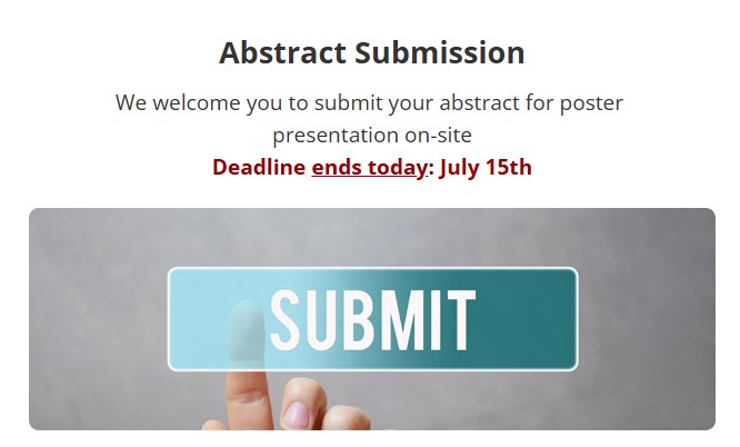 📢 Abstract submission deadline is today – July 15!
Don’t miss your chance to present a poster at the 10th COSTEM Congress!
📝 Submit your abstract: bit.ly/4lHMpKP

📍September 25–28, 2025 | Berlin, Germany

🎟️ Click to register: bit.ly/46vcsAA