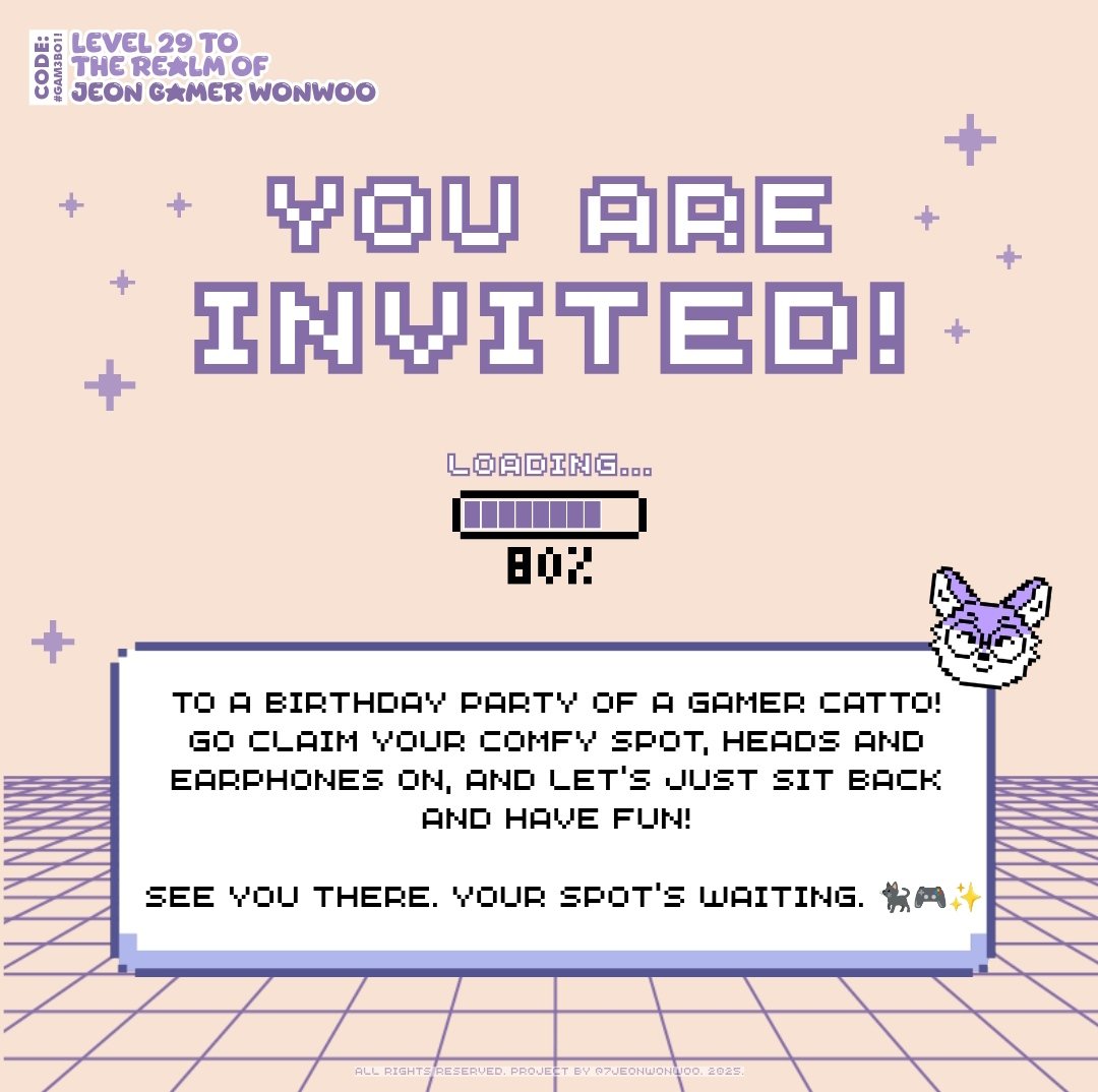 ianjeone's tweet photo. Click-clack, beep! The hour is young. 🕹 Let’s toast under the neon glow and laugh until tomorrow. Come make this birthday brighter, your stories make it worth telling. 📽 https://t.co/m7lzCzWf3w