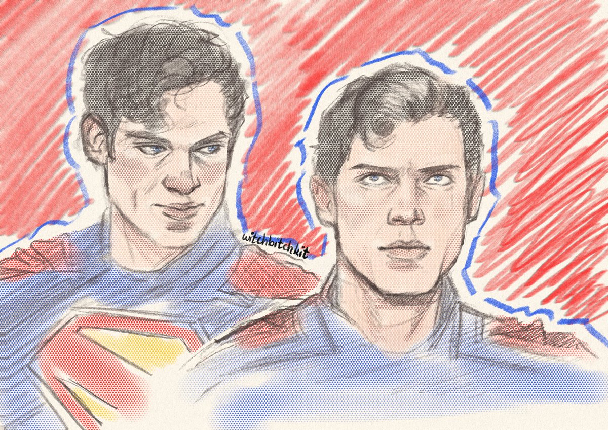 witchbitchkit's tweet image. I'm so hyped for the new Superman movie so here's some doodles of my favorite boy &lt;333