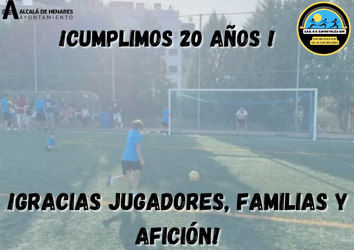 Seguimos creciendo y todo gracias a los jugadores/as que habéis formado parte y seguís formando parte de S.A.D. Espartales Sur. También a las familias que confiasteis y confiáis en nosotros para entrenar y educar a vuestros hijos/as. 

¡Por muchos años más! 🧡🖤