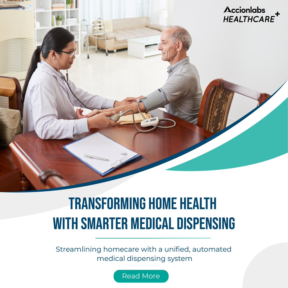 Legacy systems were hindering the efficiency and precision of home healthcare delivery. A global pharma leader partnered with Accion Labs to build a modern SaaS platform unifying hospitals, pharmacies, nurses &amp; patients.
Read more: hubs.ly/Q03xcY_X0

#HealthTech #AccionLabs
