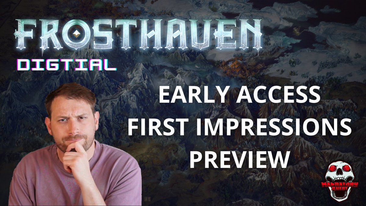 New <a href="/PlayFrosthaven/">Frosthaven</a> early access preview and impressions video! 🧊
Check it out 👉 youtu.be/aY9wmbbzR0A