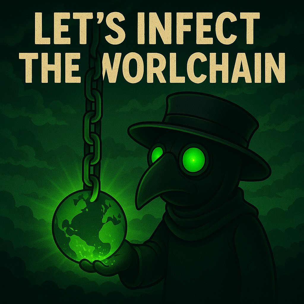 ThePestToken's tweet photo. Join the contagion on Telegram 👉 https://t.co/DPTon12UQW
Drop your World Wallet address in chat and claim 100 $INFECT. No cure. No mercy.
#INFECT #ThePestToken #WorldChain #Giveaway #Crypto #Memecoin #PlagueVibes #Telegram #Free @CultWLD_real @worldcoinfnd https://t.co/KLRgsNfpXm