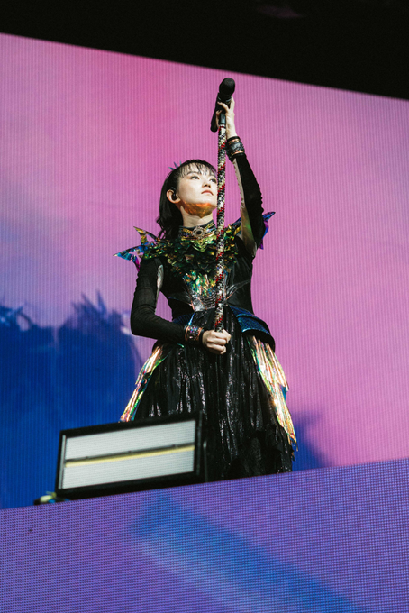 On stage media image