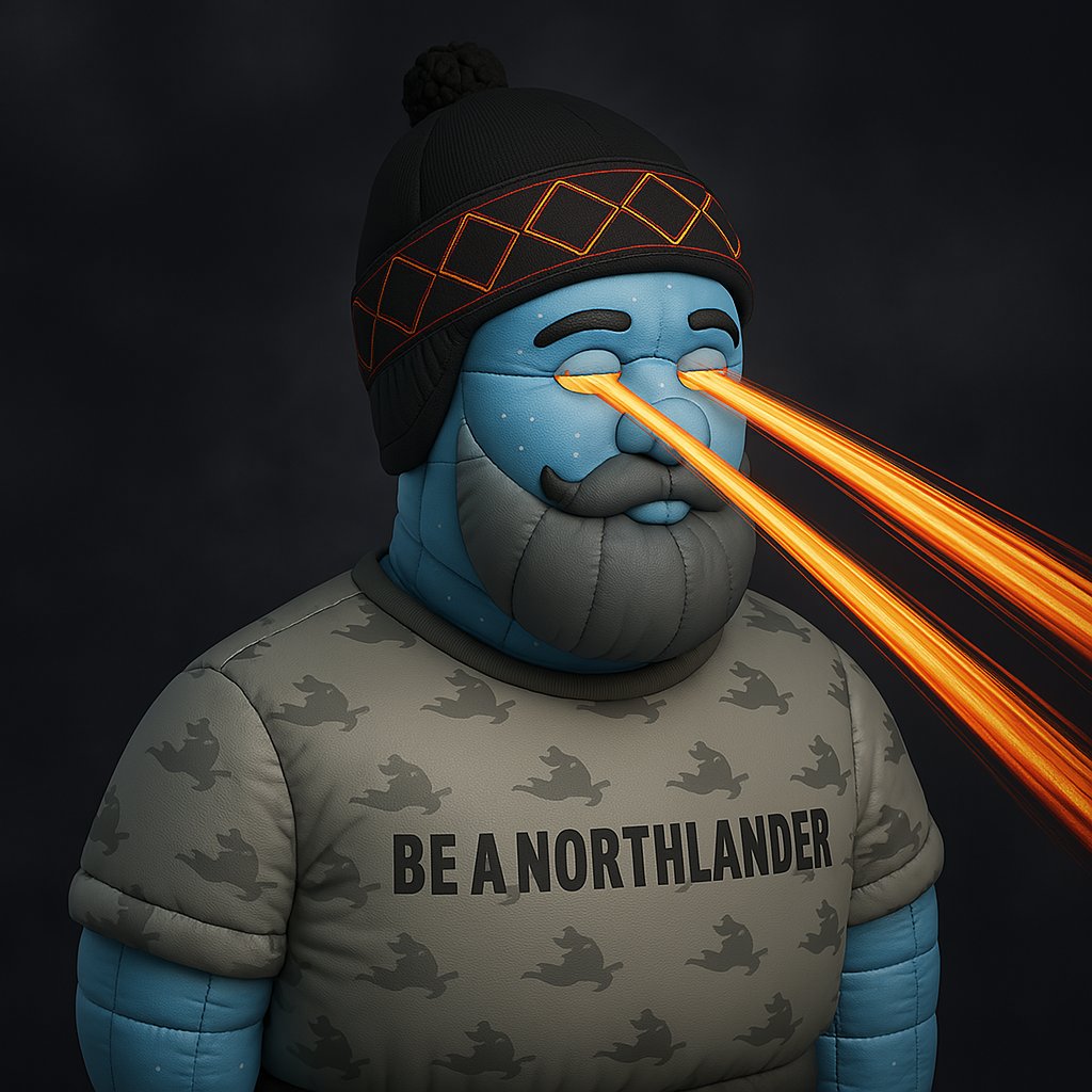 Pixeltoy's tweet image. Lovikka hat. Snowmobile tee. RARE AF. 🧢❄️

Not fashion—Nordic folklore on-chain.

#BeNorthlandic  #ForTheCulture @northlandersnft  #SolanaNFT