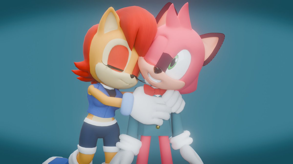 Weegi_man's tweet image. She got to meet Barry 

#blender #blender3D #b3d #SonicTheHedgehog #sallyacorn #Barrythequokka