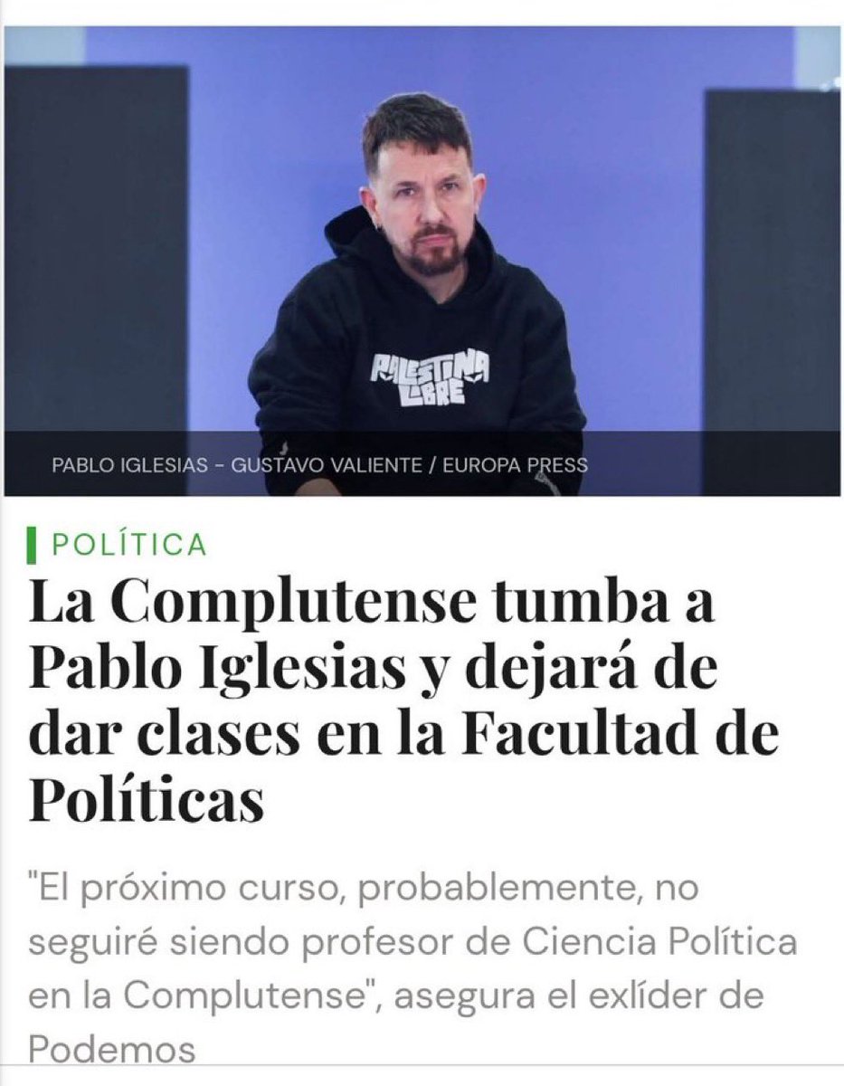 Qué bien… Las becarias podrán ir tranquilas al baño…
