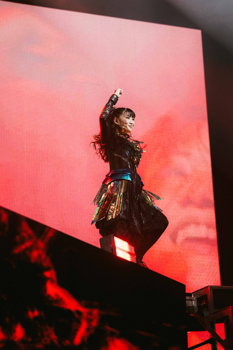 On stage media image