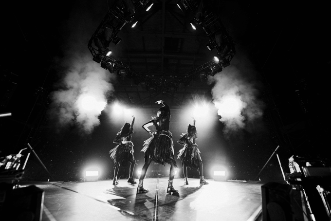 On stage media image