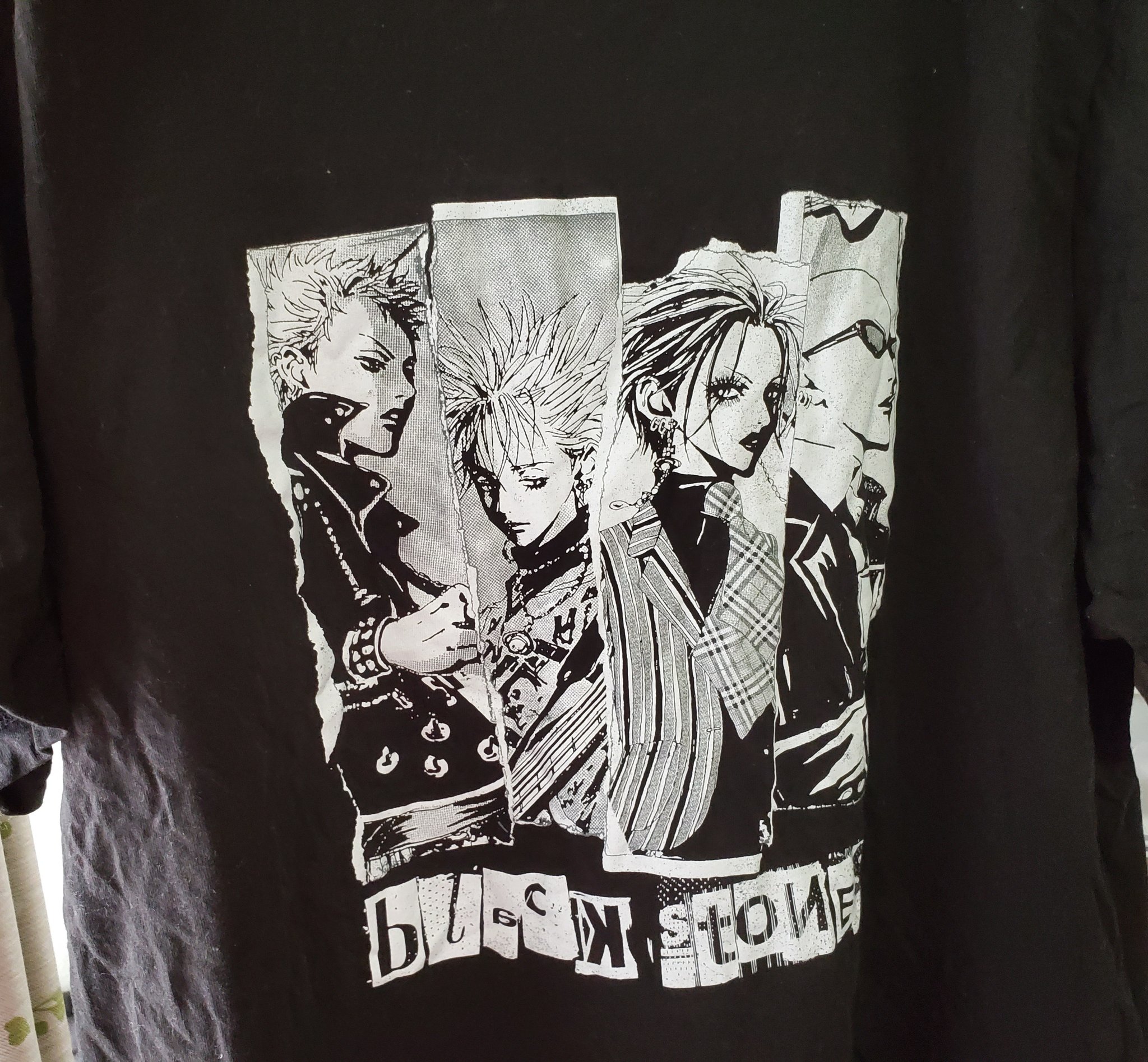 招*猫様 矢沢あいNANA / Black Stones シルエットプリント T ユニクロの新作】『NANA』『ご近所物語』のTシャツでるよ
