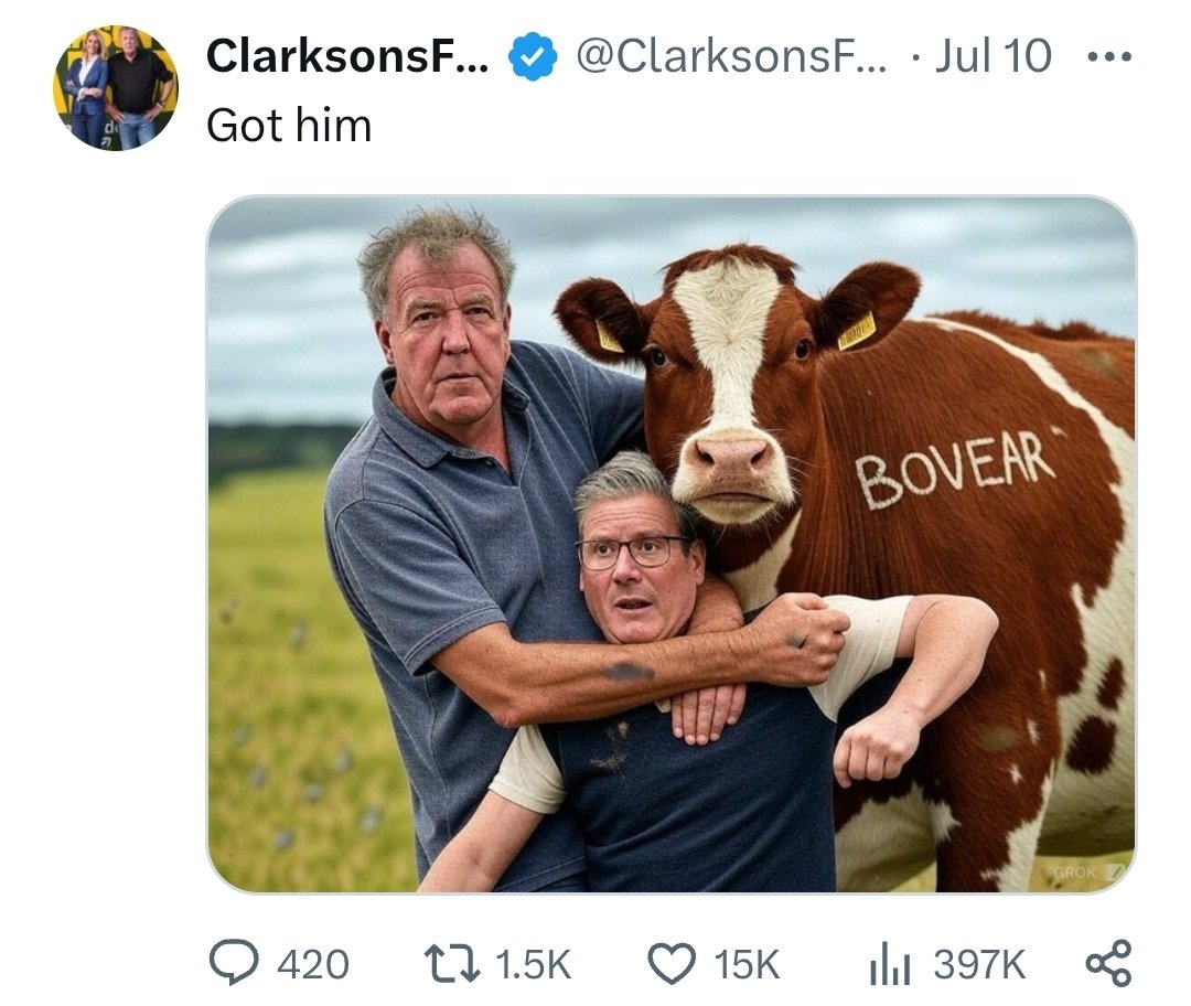 TwaffoCeo (@mattppea) on Twitter photo This is not a farmers movement.
Its linked to james melville and fake Russian farmers across Northern Europe and Poland. The UK is under a major hybrid attack right now. And dimwits like John Mappin Nigel Farage, <a href="/JeremyClarkson/">Jeremy Clarkson</a> and <a href="/jeremycorbyn/">Jeremy Corbyn</a> and his idiot brother are in it This is not a farmers movement.
Its linked to james melville and fake Russian farmers across Northern Europe and Poland. The UK is under a major hybrid attack right now. And dimwits like John Mappin Nigel Farage, <a href="/JeremyClarkson/">Jeremy Clarkson</a> and <a href="/jeremycorbyn/">Jeremy Corbyn</a> and his idiot brother are in it