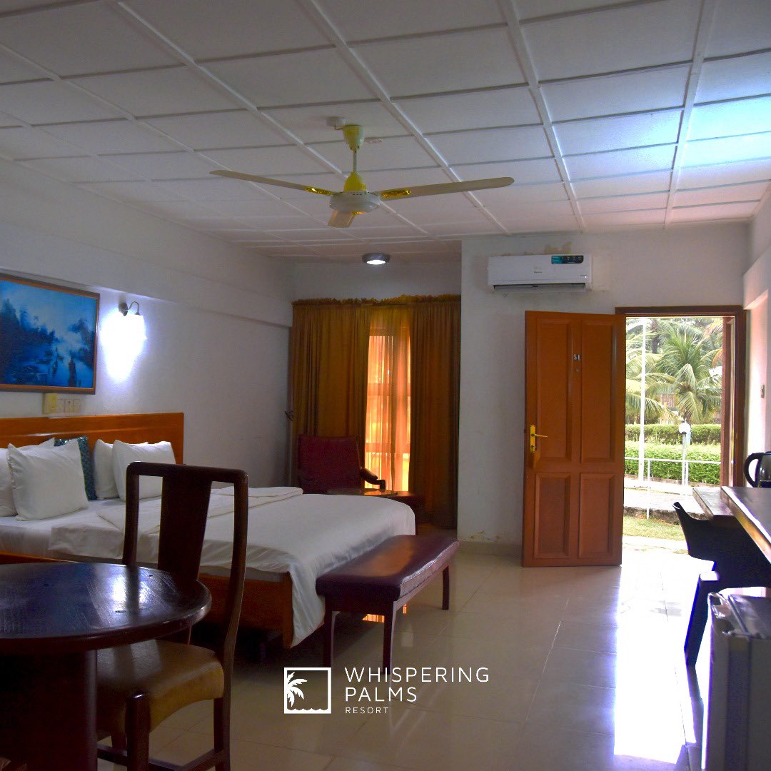 Whispnpalms's tweet photo. Our rooms are designed to be simple so your mind and body relaxed as you listen to the whispers of the palms.

Visit https://t.co/RYG8vHGuLj or chat us up on WhatsApp to book your room today.

#whisperingpalms #staycation #staycationinlagos #resorts https://t.co/lGmt36tegz