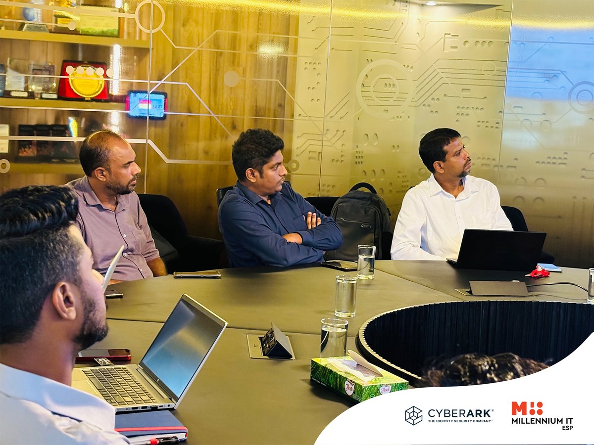 MillenniumITESP's tweet image. We collaborated with @LankaPay to implement @CyberArk Privileged Access Management.

Our specialists conducted a hands-on session showcasing #secureconfiguration and deployment best practices.

This initiative is a key step in strengthening LankaPay’s #cybersecurity posture.