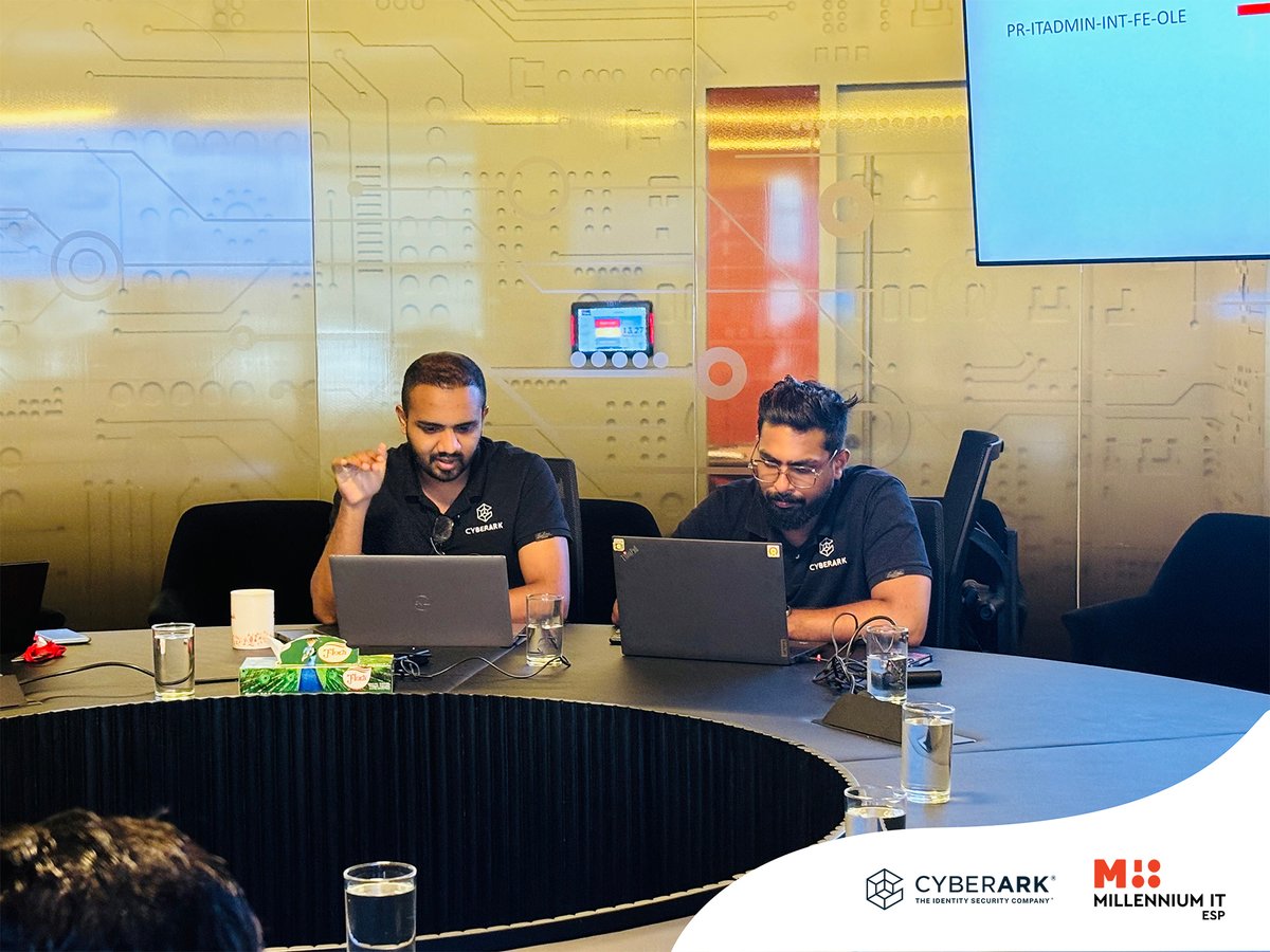 MillenniumITESP's tweet image. We collaborated with @LankaPay to implement @CyberArk Privileged Access Management.

Our specialists conducted a hands-on session showcasing #secureconfiguration and deployment best practices.

This initiative is a key step in strengthening LankaPay’s #cybersecurity posture.