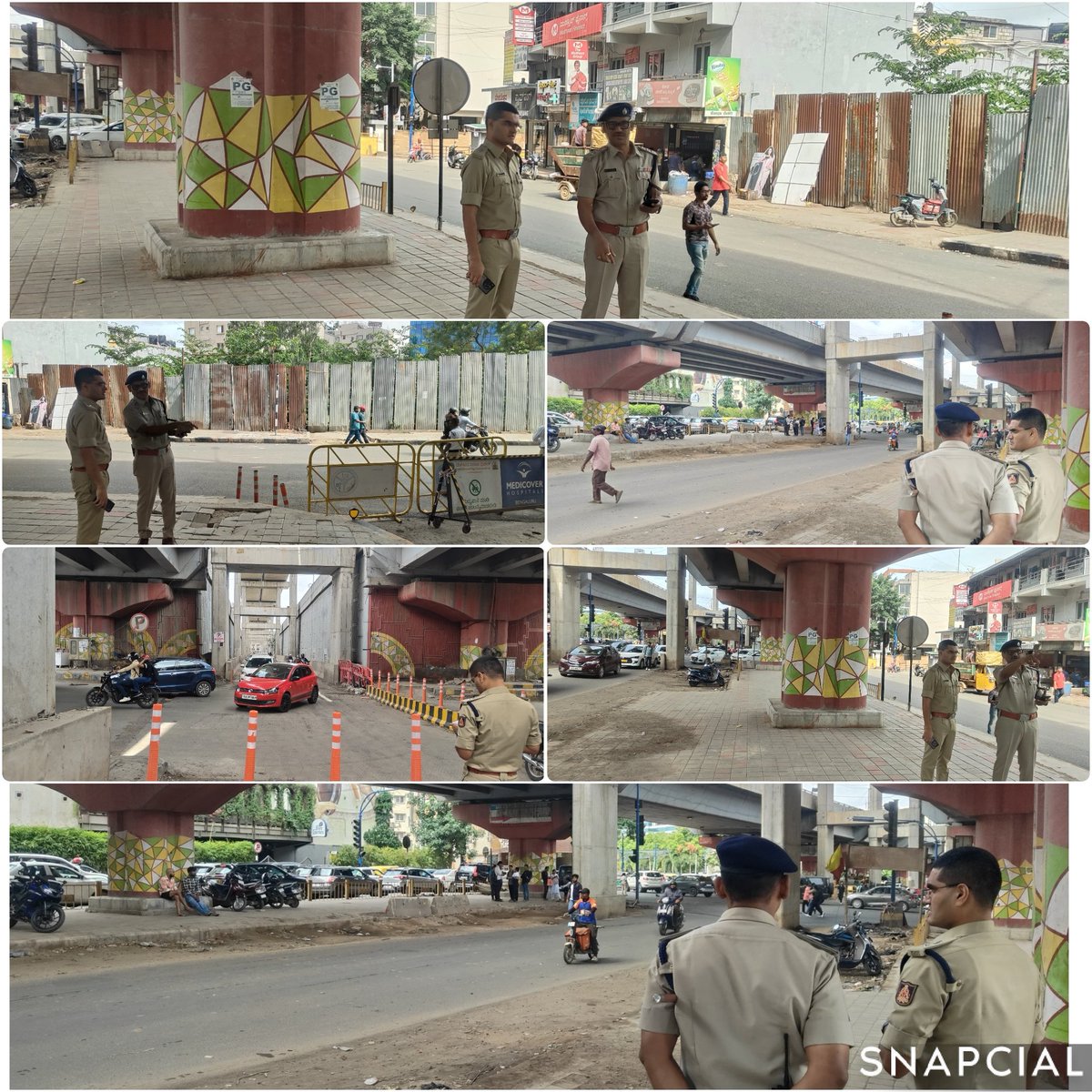 DCP Traffic East ಉಪ ಪೊಲೀಸ್ ಆಯುಕ್ತರು ಸಂಚಾರ ಪೂರ್ವ (@dcptreastbcp) on Twitter photo <a href="/halairporttrfps/">HAL AIRPORT TRAFFIC BTP</a> ನ ದೇವರಬೀಸನಹಳ್ಳಿ ಜಂಕ್ಷನ್ ನಲ್ಲಿ ವಾಹನಗಳ ಸುಗಮ ಸಂಚಾರಕ್ಕೋಸ್ಕರ ಮಾಡಲಾಗಿರುವ ಸಂಚಾರ ಮಾರ್ಪಾಡುಗಳ ಬಗ್ಗೆ ಸ್ಥಳಕ್ಕೆ ಠಾಣಾಧಿಕಾರಿಯವರೊಂದಿಗೆ ಖುದ್ದು ಭೇಟಿ ನೀಡಿ ಪರಿಶೀಲಿಸಿ, ಜೊತೆಗೆ ಜಂಕ್ಷನ್ ನ ಸುತ್ತಮುತ್ತಲು ಅನಧಿಕೃತ ವಾಹನಗಳ ನಿಲುಗಡೆ ಆಗದಂತೆ ಕ್ರಮ ವಹಿಸಲು ಸೂಕ್ತ ನಿರ್ದೇಶನ ನೀಡಲಾಯಿತು. <a href="/halairporttrfps/">HAL AIRPORT TRAFFIC BTP</a> ನ ದೇವರಬೀಸನಹಳ್ಳಿ ಜಂಕ್ಷನ್ ನಲ್ಲಿ ವಾಹನಗಳ ಸುಗಮ ಸಂಚಾರಕ್ಕೋಸ್ಕರ ಮಾಡಲಾಗಿರುವ ಸಂಚಾರ ಮಾರ್ಪಾಡುಗಳ ಬಗ್ಗೆ ಸ್ಥಳಕ್ಕೆ ಠಾಣಾಧಿಕಾರಿಯವರೊಂದಿಗೆ ಖುದ್ದು ಭೇಟಿ ನೀಡಿ ಪರಿಶೀಲಿಸಿ, ಜೊತೆಗೆ ಜಂಕ್ಷನ್ ನ ಸುತ್ತಮುತ್ತಲು ಅನಧಿಕೃತ ವಾಹನಗಳ ನಿಲುಗಡೆ ಆಗದಂತೆ ಕ್ರಮ ವಹಿಸಲು ಸೂಕ್ತ ನಿರ್ದೇಶನ ನೀಡಲಾಯಿತು.