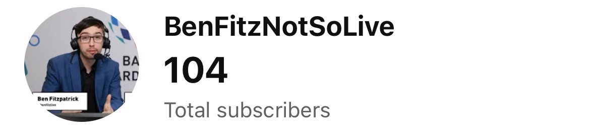This was pretty cool to wake up to this morning! Reached the 100+ mark on YouTube and did it so much quicker than I was expecting! Thanks for the support, everyone, 500 next? 🙏