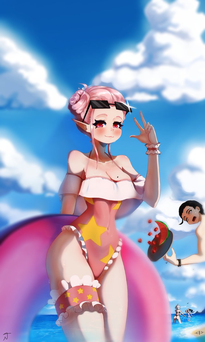 NedTris's tweet image. Good end?
#art #SummerVibes  #ocart #oc