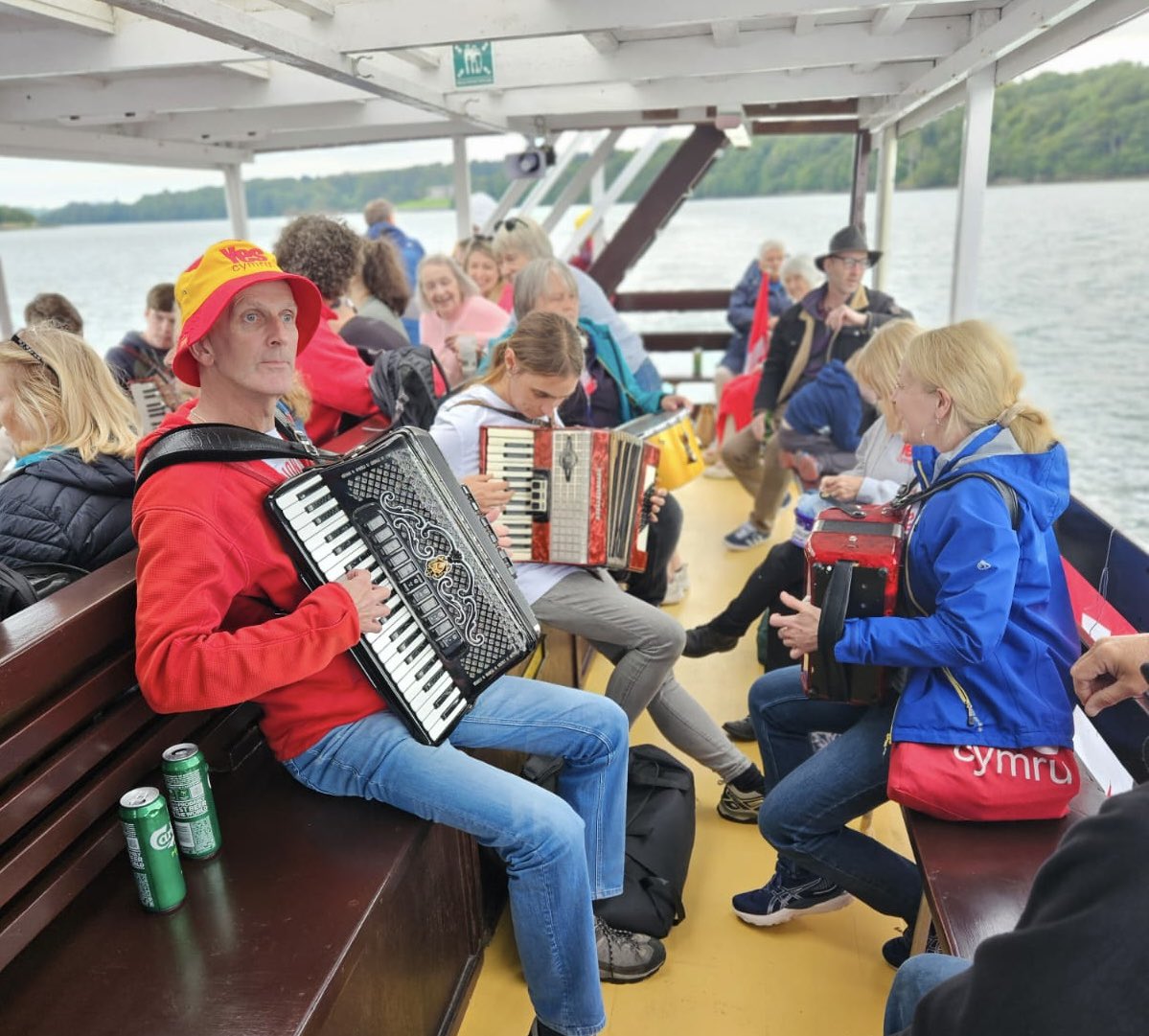 YesCymruCaernarfon (@yescymrudre) on Twitter photo 🏴⛴️ Queen of the Sea with YesCymru Caernarfon and the Acordions Dros Annibyniaeth!
Sunday July 20th, sailing at 16:30, up the Menai to the bridges. Musicians on board, and singing allowed! Bring picnic. Raffle.
Only £20 each.
For tickets, e-mail rhodri@yes.cymru 🏴⛴️ Queen of the Sea with YesCymru Caernarfon and the Acordions Dros Annibyniaeth!
Sunday July 20th, sailing at 16:30, up the Menai to the bridges. Musicians on board, and singing allowed! Bring picnic. Raffle.
Only £20 each.
For tickets, e-mail rhodri@yes.cymru