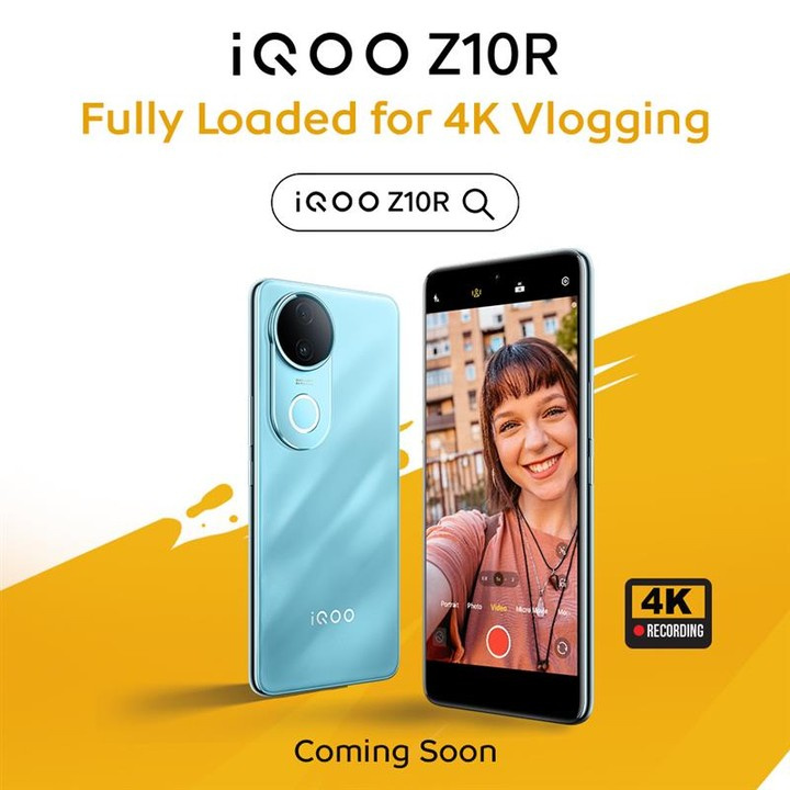 ProTechVillage1's tweet image. ✅ Confirmed: iQOO Z10R India 🇮🇳 launch on July 24

🔥 Price: Under ₹20,000

✅ Dimensity 7400
✅ 6.77&quot; FHD+ 120Hz Quad-Curved OLED
✅ 4K 🎥 from front &amp;amp; rear
✅ 5600/6000mAh 🔋 + 90W⚡
✅ 50MP IMX882 OIS 📸 | 🤳 32MP
#iQOOZ10R #iQOO #5G #iQOOIndia
