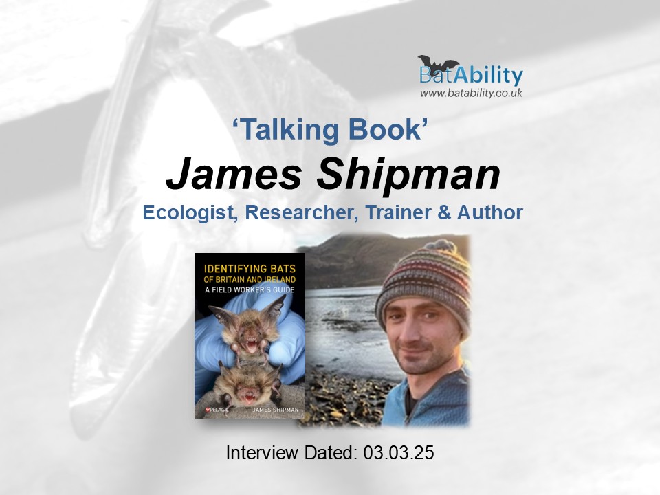 Neil Middleton (@batability) on Twitter photo \o/ Now on Talking Bat Podcast \o/
Excellent interview with brilliant James Shipman <a href="/Batman_Shipman/">🦇 James Shipman 🌲</a> (author 'Identifying Bats of Britain & Ireland')
Listen here batability.podbean.com/e/talking-book…
Once you finish listening to James, check out the other brilliant people we've spoken to ^o^ \o/ Now on Talking Bat Podcast \o/
Excellent interview with brilliant James Shipman <a href="/Batman_Shipman/">🦇 James Shipman 🌲</a> (author 'Identifying Bats of Britain & Ireland')
Listen here batability.podbean.com/e/talking-book…
Once you finish listening to James, check out the other brilliant people we've spoken to ^o^