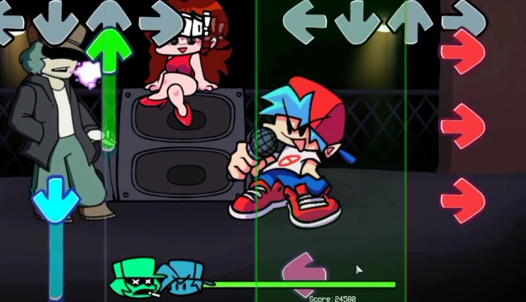 NeonProXD's tweet photo. Friday Night Funkin Android has released, but uhh Is it me or the hitbox is just uncomfortable to play with.

Or was i just so used with the fanmade hitboxes? And i'm curious if The FNF android fans Will keep porting mods or not soon.

#fridaynightfunkin #FNFMobile https://t.co/a52ZfDq8Nx