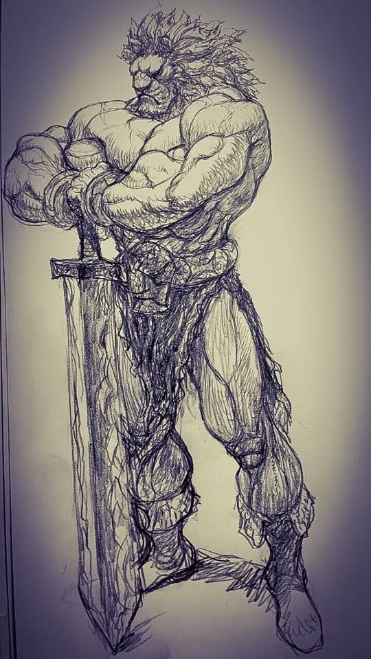 Eskivoart's tweet image. Someone commission me to draw Battle Beast from Invincible so I can draw him like this guy from Capcom’s Red Earth 😬🧍🏻