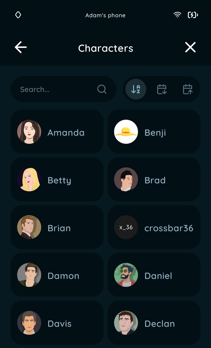 There are a lot of characters and it's not easy to remember everything. The archive app aims to help with this. 

Forgot about a character or their connection to Zoey's case? Simply open the Archive app and select the character to refresh your memory easily.