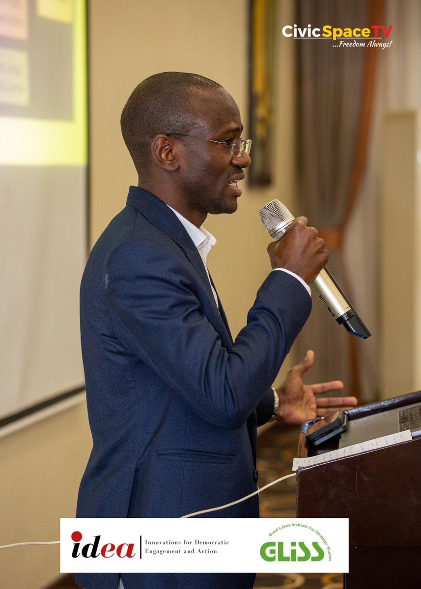 HAPPENING NOW 'Guns Everywhere: The military and transition politics in Uganda.'
youtube.com/live/Bw6YgMiVK…

LIVE on #CivicSpaceTV