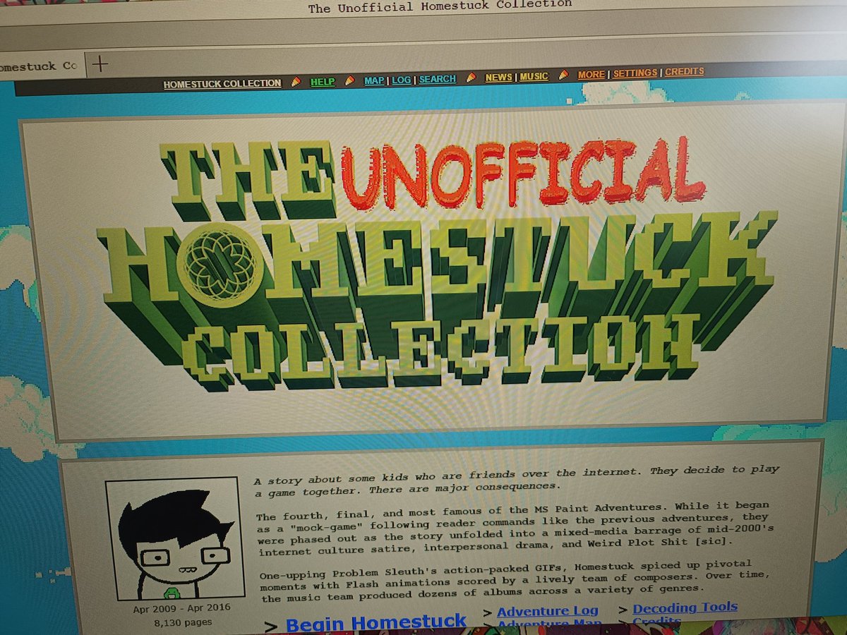 I got it to work! Now I just need to finish deltarune and I'll do a dramatic reading of Homestuck on stream lmao