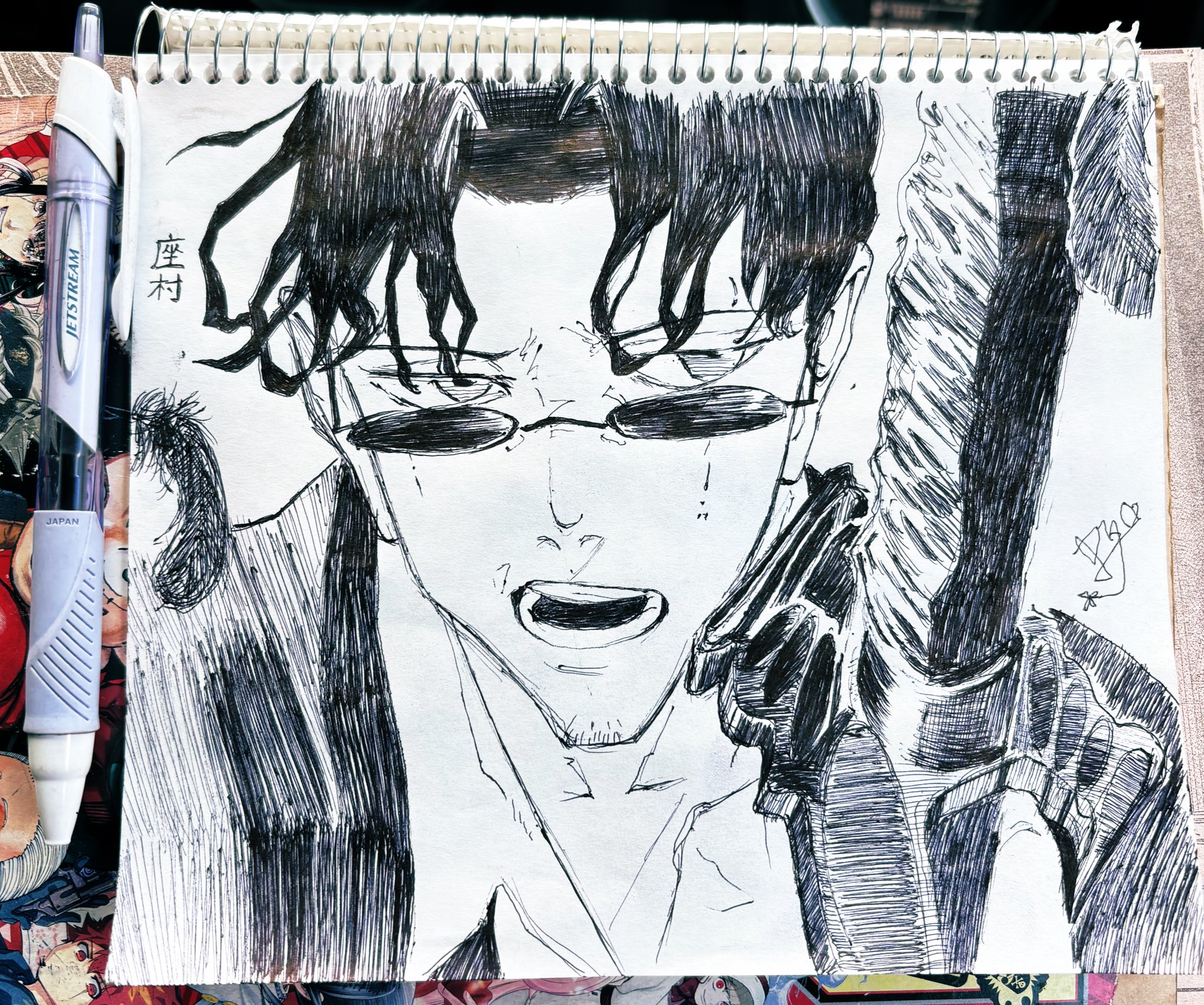 ペン画 ボールペン画 