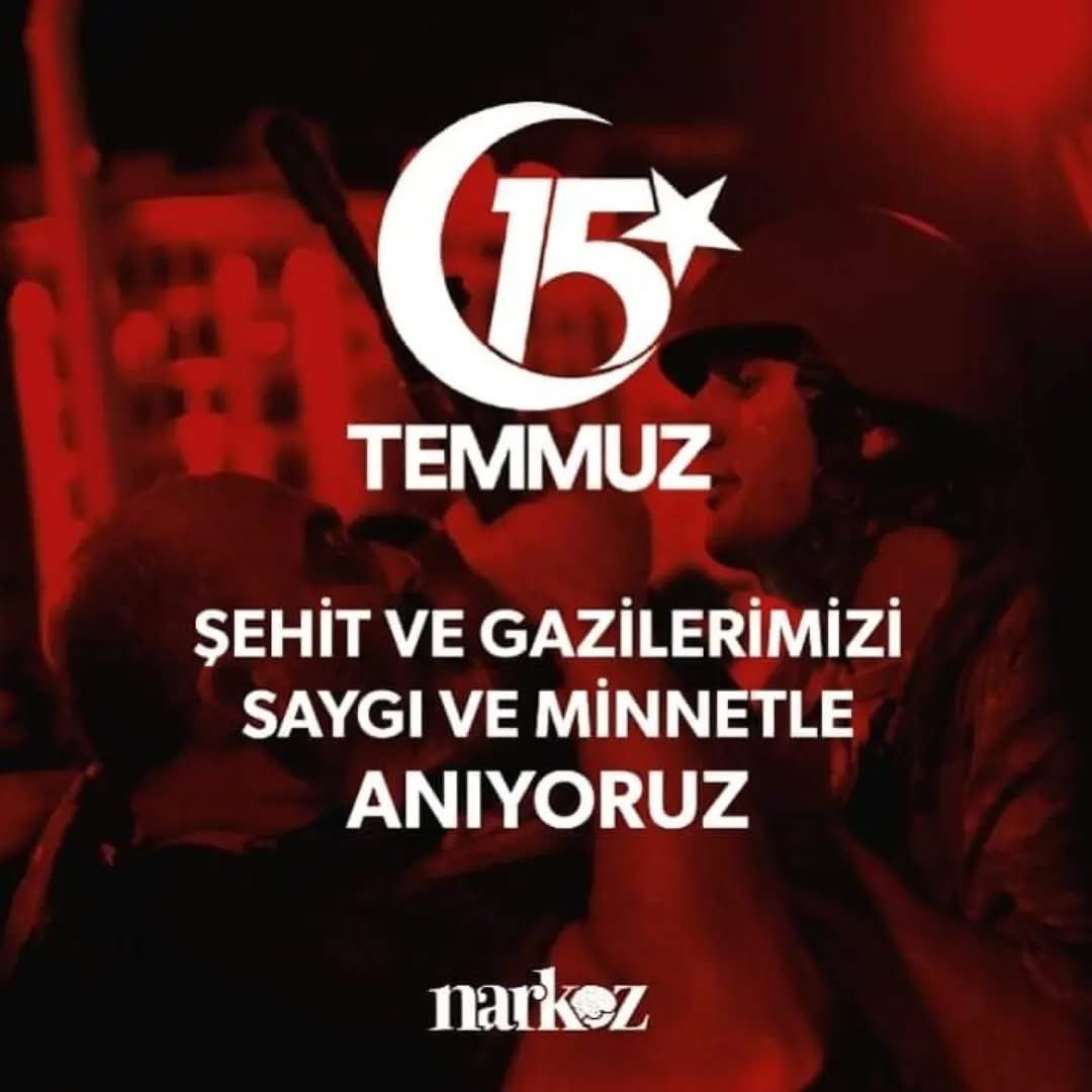#15TemmuzDestanı #15TemmuzuUnutma #narkozhaber #gaziantep
