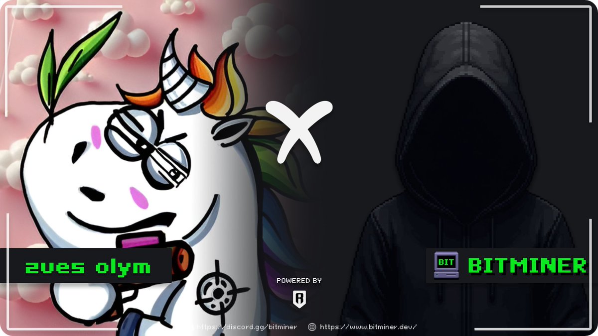 OG ROLE and GTD - GIVEAWAY 🎁

Join  
<a href="/0xbitminer/">Bitminer</a>

👉 2 OG Spots Up For Grabs! 
👉 10 GTD WL Spots Up For Grabs!

✅ To enter:
 Follow 
<a href="/0xbitminer/">Bitminer</a>
 
 Follow 
<a href="/ZuesOlym32951/">zues olym</a> 
 
 Like &amp;  Retweet
 Tag 3  friends
 Drop your Ronin address (no RNS)
 Join: discord.com/invite/bitminer
Good