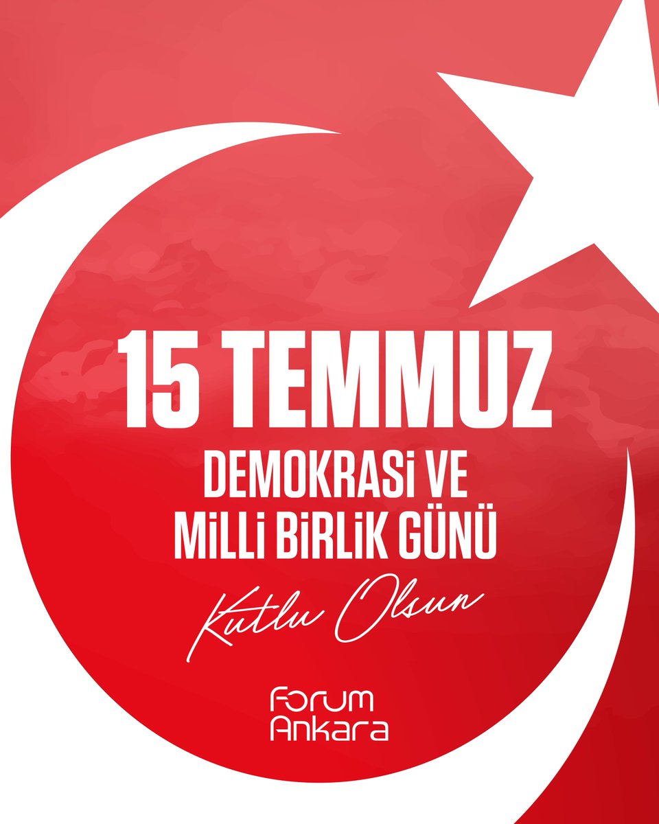 15 Temmuz Demokrasi ve Milli Birlik Günü’nde tüm şehit ve gazilerimizi saygıyla anıyor, birlik ve dayanışmanın önemini bir kez daha hatırlıyoruz.