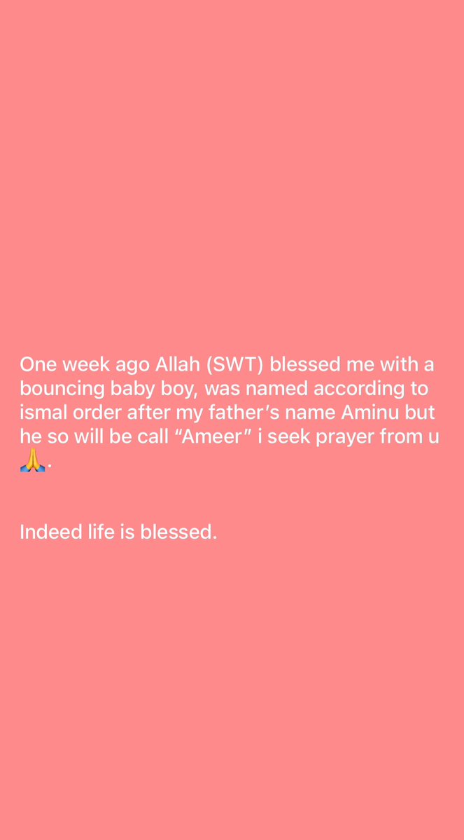 Alhamdulillah 🙏🙏🙏

#daddyAmnesty