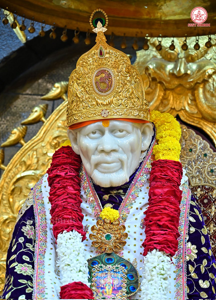 SSSTShirdi's tweet photo. *!! ॐ साई राम !!*
*श्री साईबाबा संस्थान विश्वस्त व्यवस्था,शिर्डी*
*!! ॐ Sai Ram !!*
*Shri Saibaba Sansthan Trust, Shirdi*
≈≈≈≈≈≈≈≈≈≈≈≈≈≈≈≈≈ 
*आरती :-माध्यान्ह आरती* 
 *मंगळवार १५ जुलै २०२५*   
*Aarti :-Madhyan Aarti*
*Tuesday 15 July 2025* https://t.co/gBlRiRrB9O