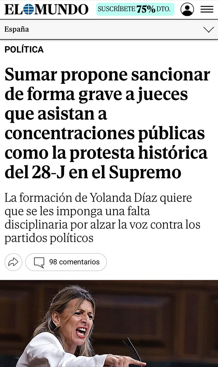 🚨🚨Asistimos a una campaña de acoso y derribo del Poder Judicial. No es casual. No soportan un Poder Judicial independiente y no van a parar hasta conseguir su demolición. Quieren jueces sumisos, como lo son en Cuba, en Venezuela y en México, sus modelos. España es la siguiente.
