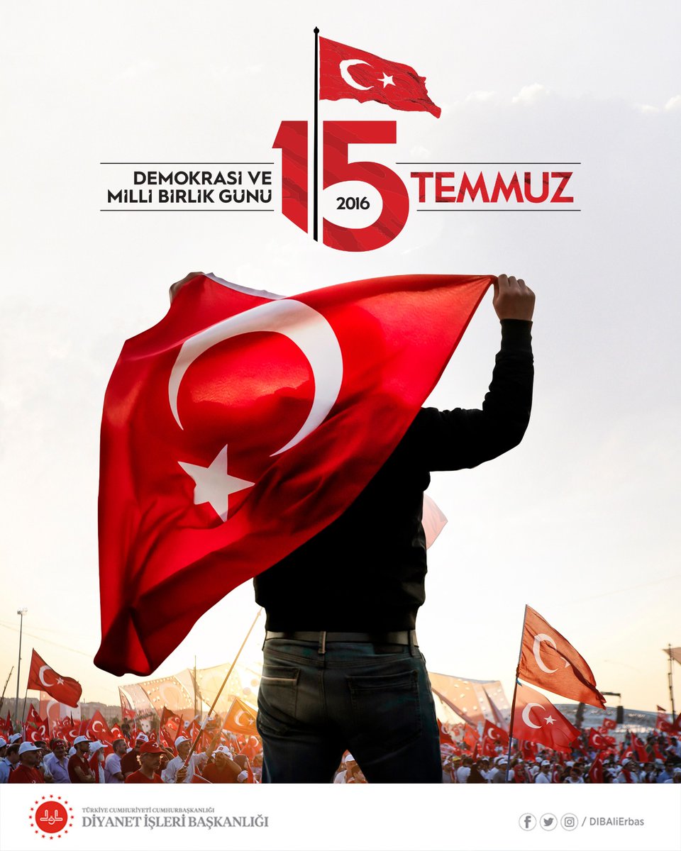 Şanlı tarihimizin en büyük destanlarından biri olan 15 Temmuz, aziz milletimizin bağımsızlık ve hürriyetine olan sarsılmaz inancını tüm dünyaya ilan ettiği bir mücadelenin ve kutlu bir direnişin yıl dönümüdür.

O gece, ülkesine ve iradesine kasteden, geleceğini ve ufkunu