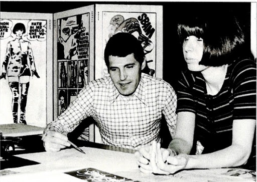 mariobianchi18's tweet image. Il #15luglio 1933 nasceva #GuidoCrepax nato Crepas. Iniziò con manifesti pubblicitari e copertine di dischi, tra cui quelli di Gerry Mulligan, Charlie Parker e Louis Armstrong. Nel 1965 creò Valentina, ispirata a Louise Brooks ma anche al caschetto della moglie Luisa Mandelli.