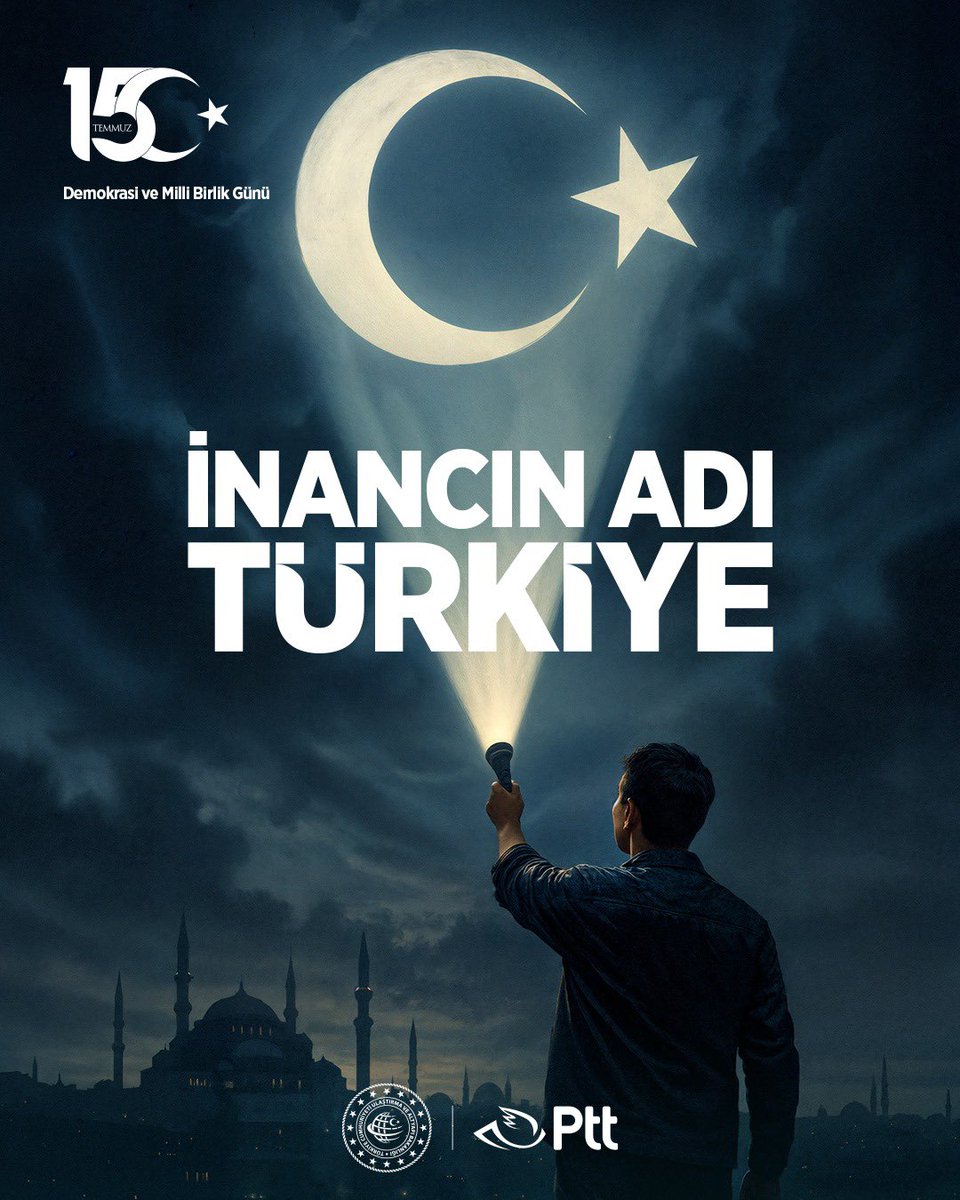 15 Temmuz Demokrasi ve Millî Birlik Günü’nde vatanımız ve demokrasimiz uğruna canlarını feda eden tüm şehitlerimizi rahmet ve minnetle yâd ediyor, gazilerimize şükranlarımızı sunuyoruz. 

15 Temmuz Demokrasi ve Millî Birlik Günü kutlu olsun! 🇹🇷