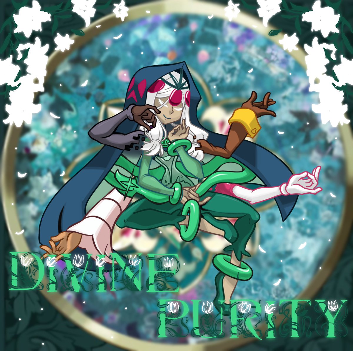 _f3rkis_'s tweet image. The most beautiful flower in my garden 🪷🤍
(Credits to @ArturitoUniver1 By the commission and @lyu_mawo For making the drawing)
#Skullgirls #Crk #whitelily #skullgirlsfanarts #fancard #cookierunkingdom #acient